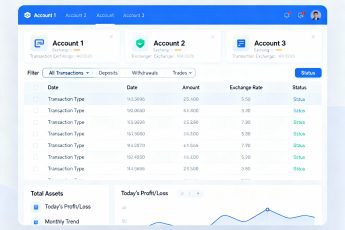 Building a Transaction Tracking System for Multiple Exchange Accounts. Must be SEO and adsense optimized