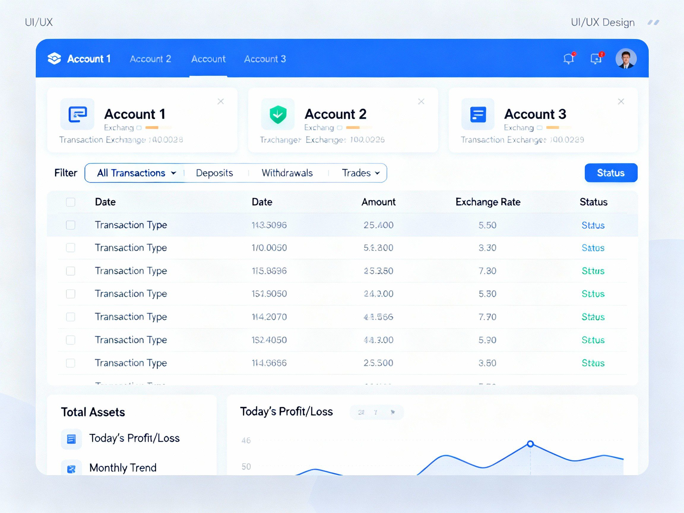 Building a Transaction Tracking System for Multiple Exchange Accounts. Must be SEO and adsense optimized