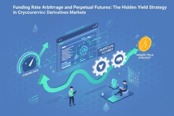 Cryptocurrency trading strategy illustration
