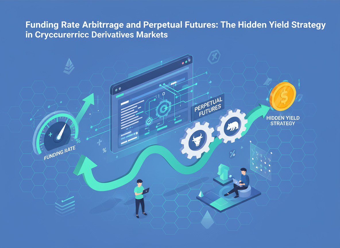 Cryptocurrency trading strategy illustration