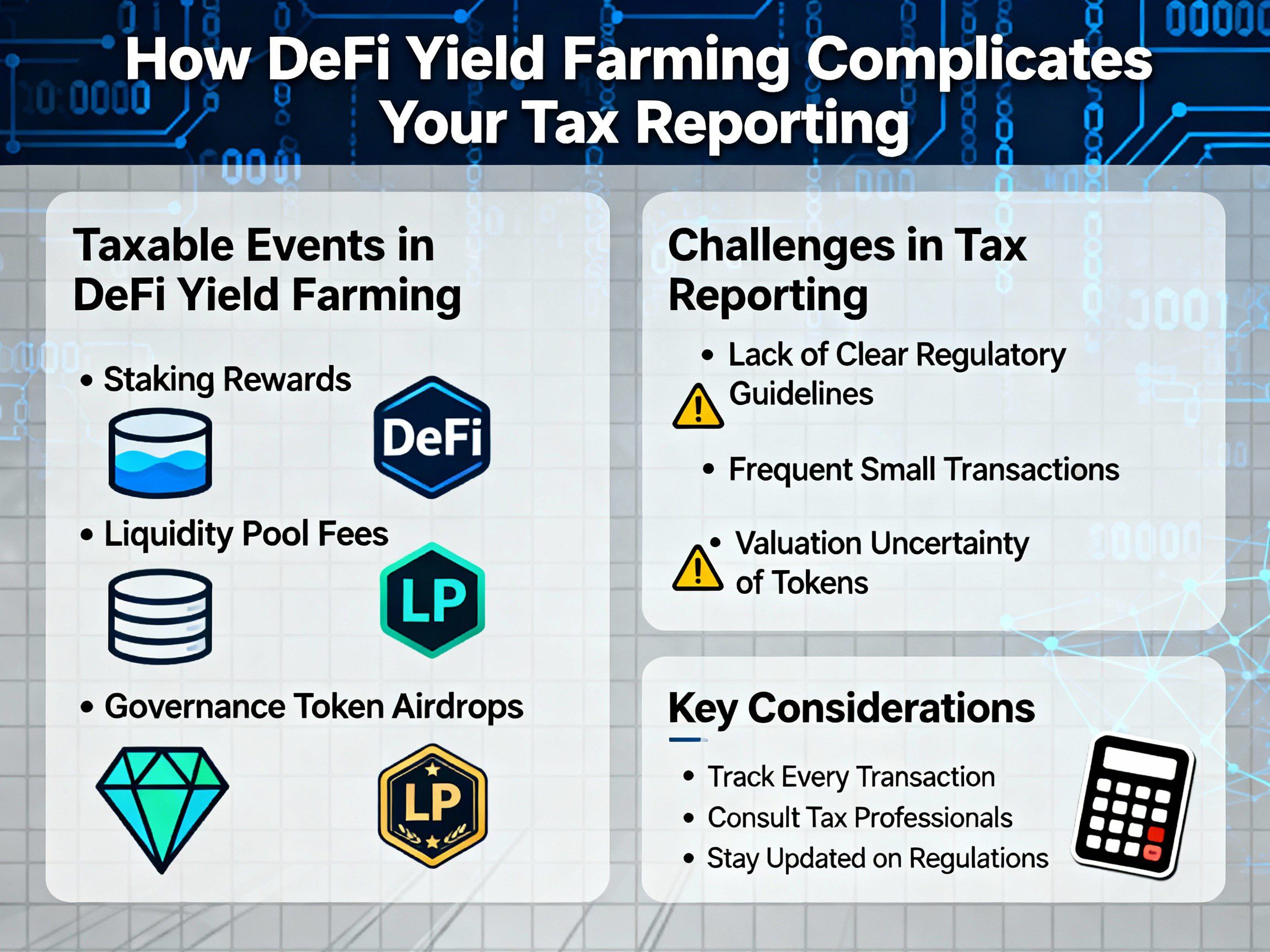 DeFi yield farming tax reporting challenges