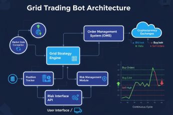 Grid trading bot architecture overview diagram